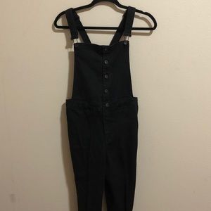 H&M Black Overalls